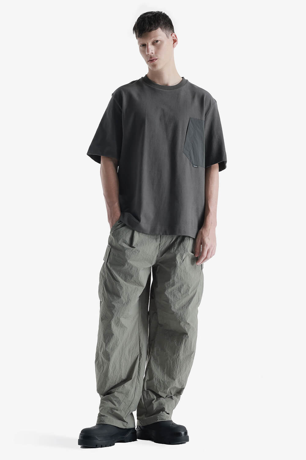 Falcon Oversize T-Shirt Khaki Green