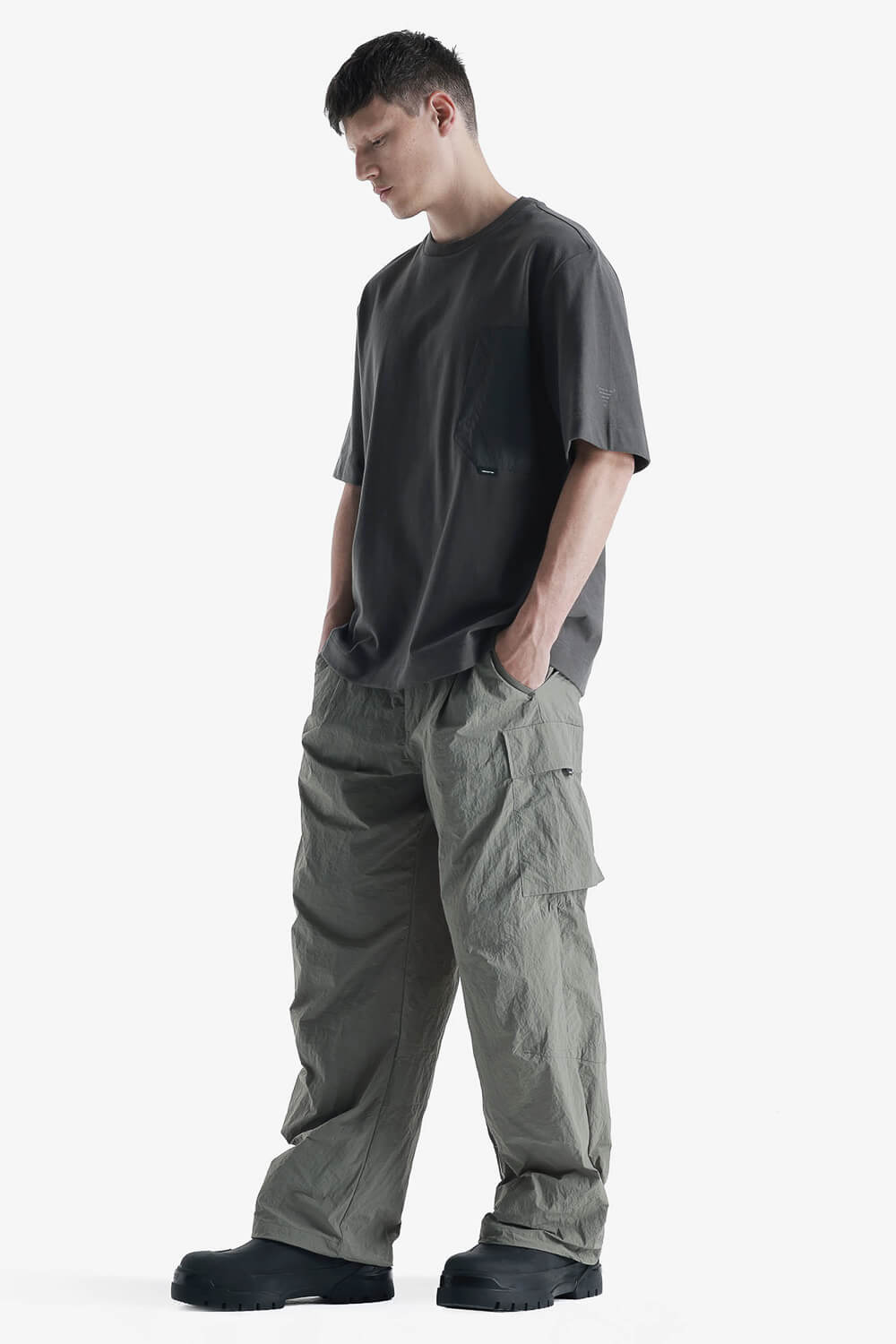 Falcon Oversize T-Shirt Khaki Green