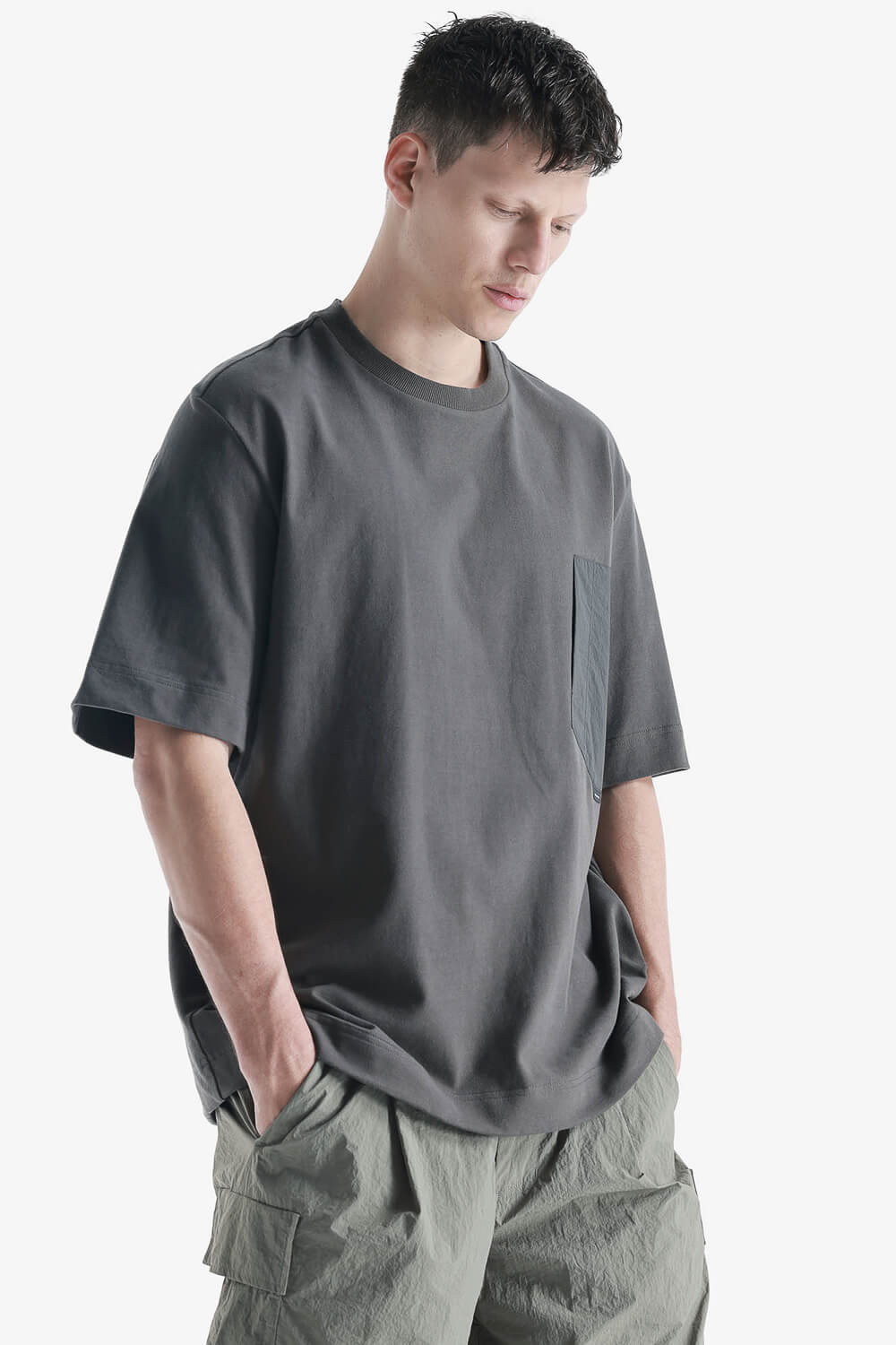 Falcon Oversize T-Shirt Khaki Green