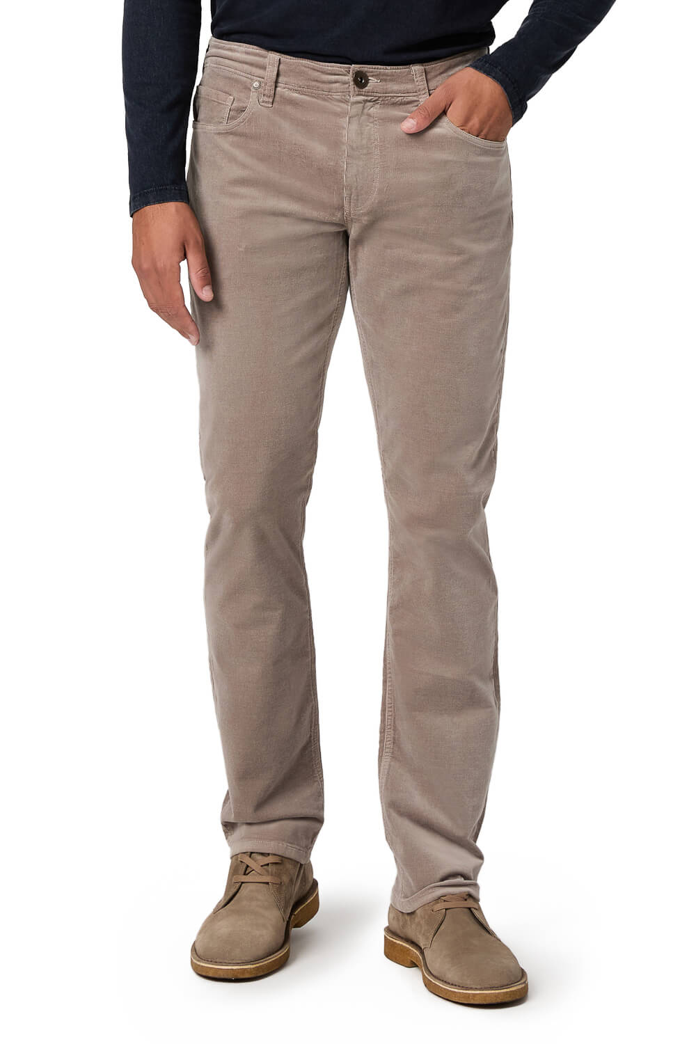 Federal Slim Fit Corduroy Pant Grey