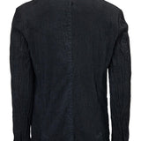 Felt Cotton Blazer Black