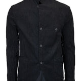 Felt Cotton Blazer Black