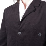 Felt Cotton Blazer Black