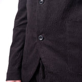 Felt Cotton Blazer Black