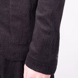 Felt Cotton Blazer Black