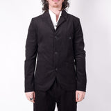 Felt Cotton Blazer Black