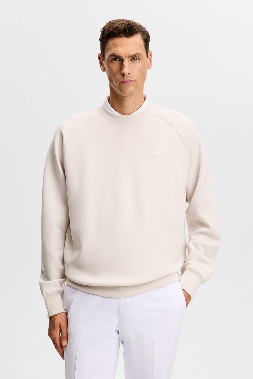 Finn Crew Neck Sweatshirt Cream