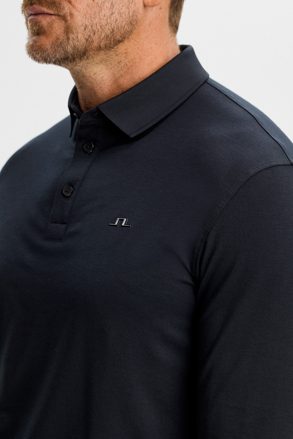 Florian L/S Polo Black