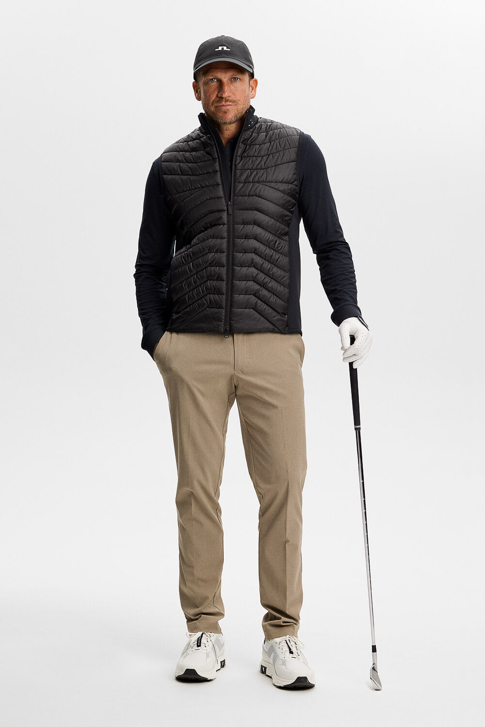 Florian L/S Polo Black