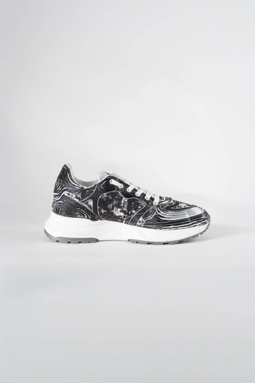 Freddy Man Nylon Sneaker Black/White