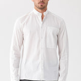 Front Pocket Shirt White