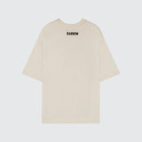 Front Print Big Teddy T-shirt Beige