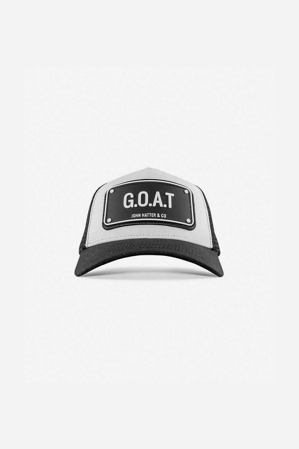 G.O.A.T. Cap Black/White