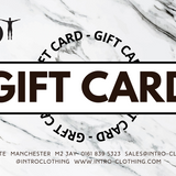 INTRO Gift Card