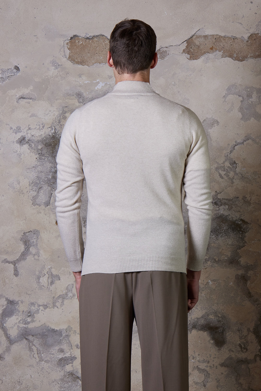 Buy the Daniele Fiesoli Half Zip Italian Wool Sweatshirt in Cream at Intro. Spend £50 for free UK delivery. Official stockists. We ship worldwide.