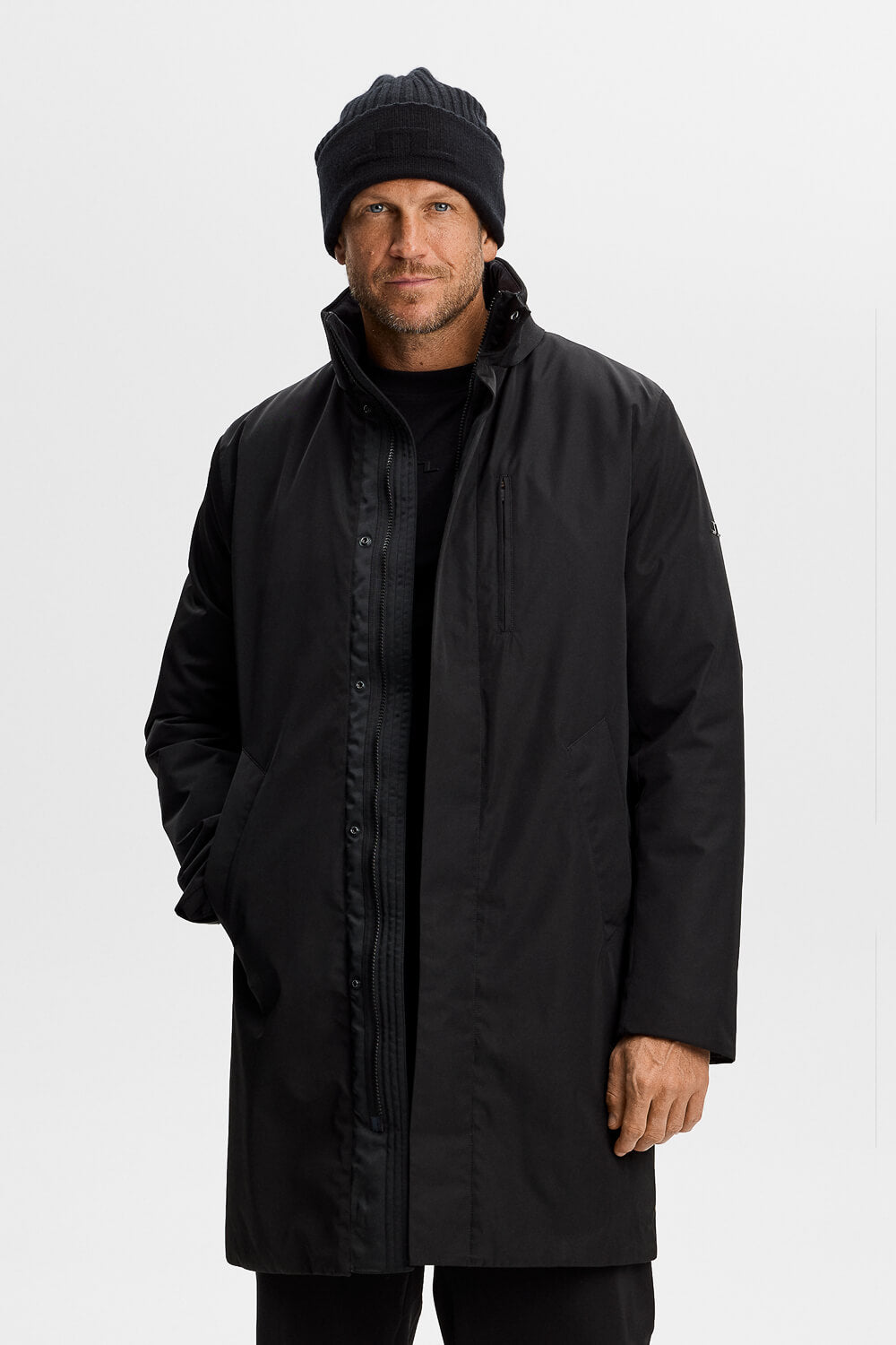 Harold Padded Jacket Black