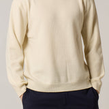 Heavy Cashmere Blend Sweater Cream