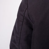 Heavy Cotton Button-Up Jacket Black