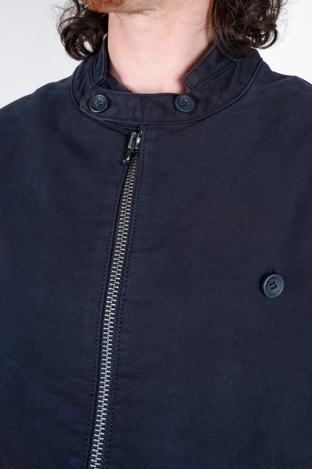 Buy the Hannes Roether Heavy Cotton Zip-Up Jacket Navy at Intro. Spend £50 for free UK delivery. Official stockists. We ship worldwide.