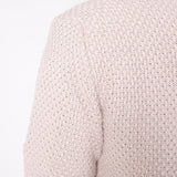 Heavy Woven Knit Polo Beige