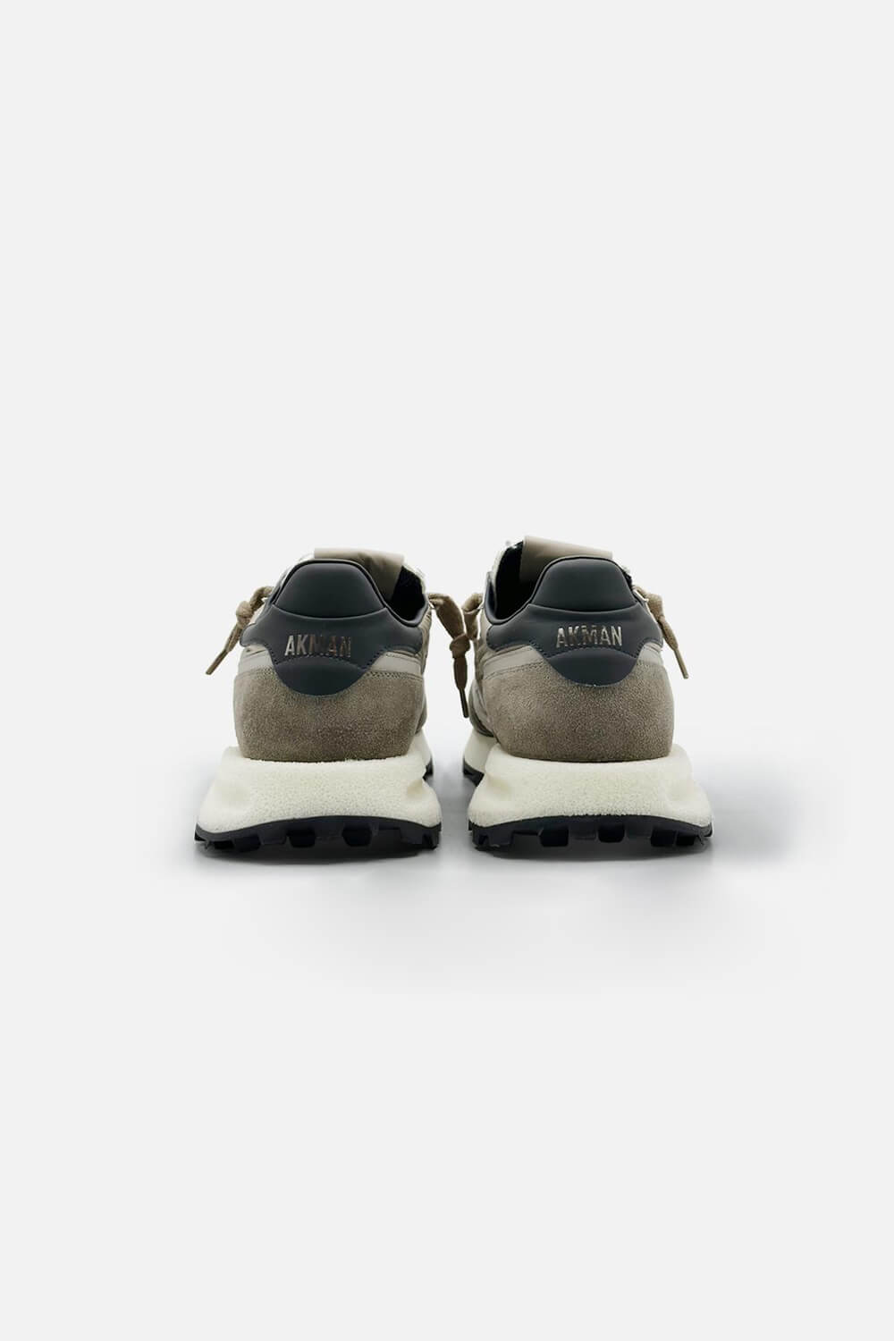 Hero Suede/Nylon Runner Sneaker Taupe