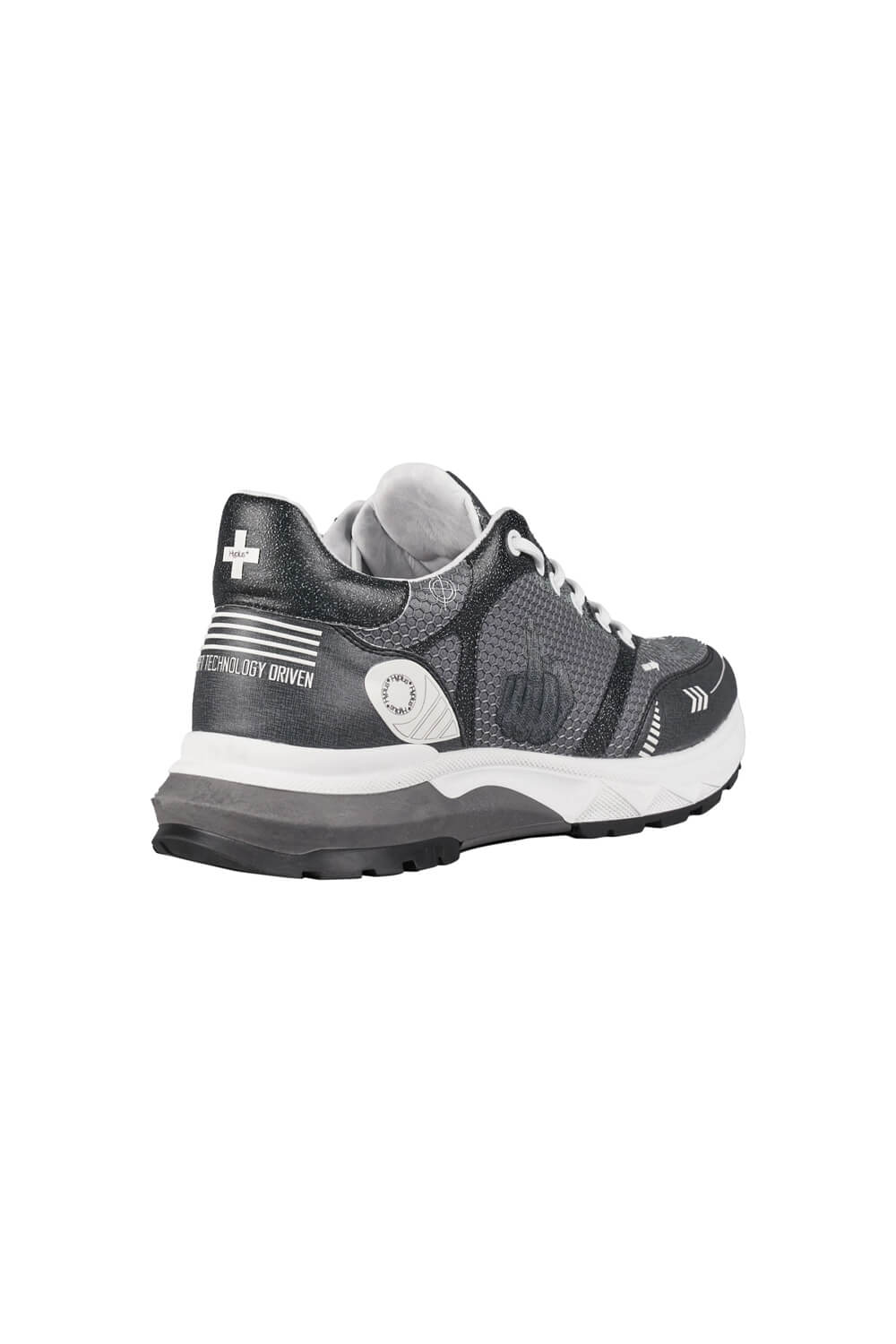 Hologram Tech Runner Charcoal/Khaki Green/White