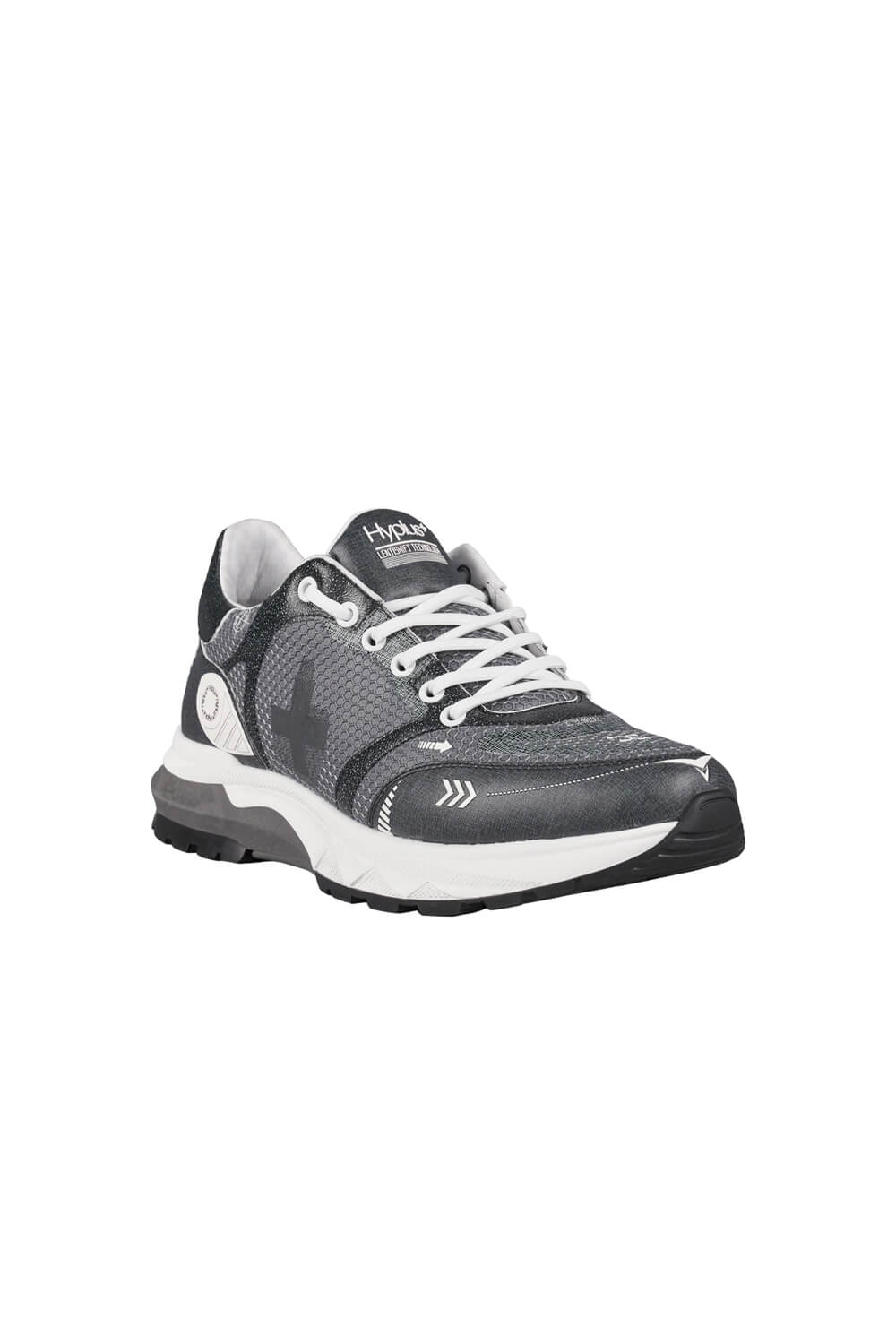 Hologram Tech Runner Charcoal/Khaki Green/White