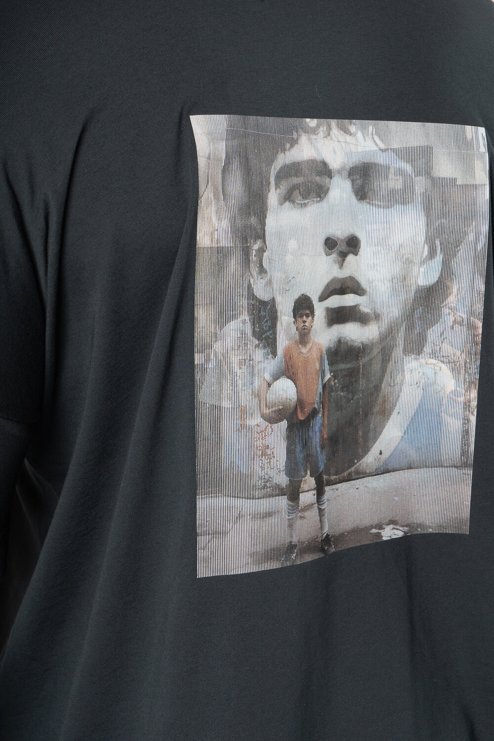 Hologram Effect Maradona T-Shirt Black