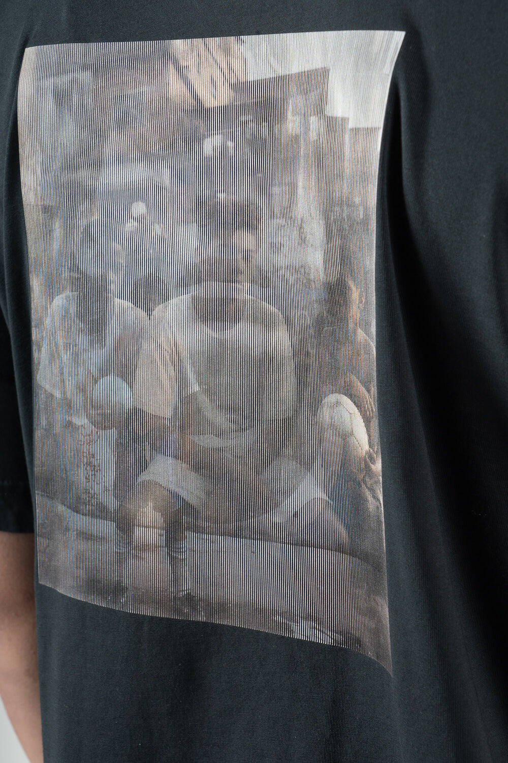Hologram Effect Maradona T-Shirt Black