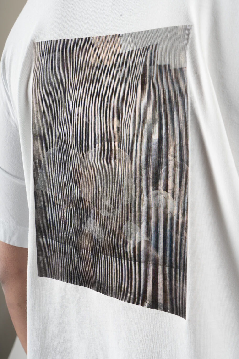 Hologram Effect Maradona T-Shirt White