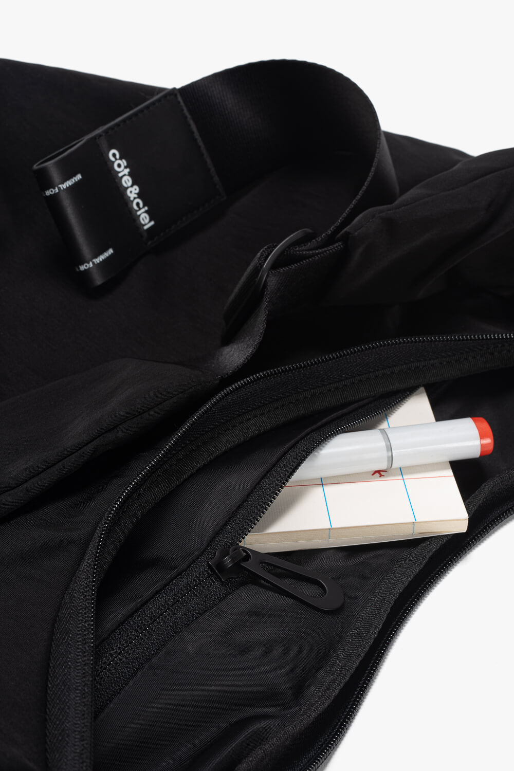 Hyco S Smooth Crossbody Bag Black