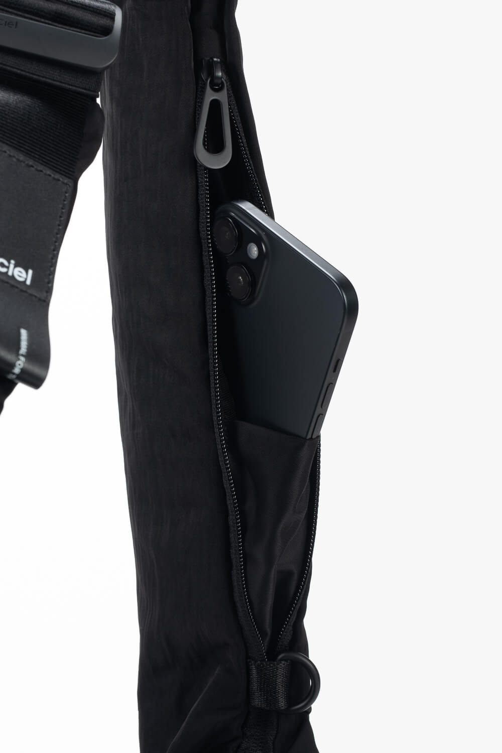 Hyco S Smooth Crossbody Bag Black