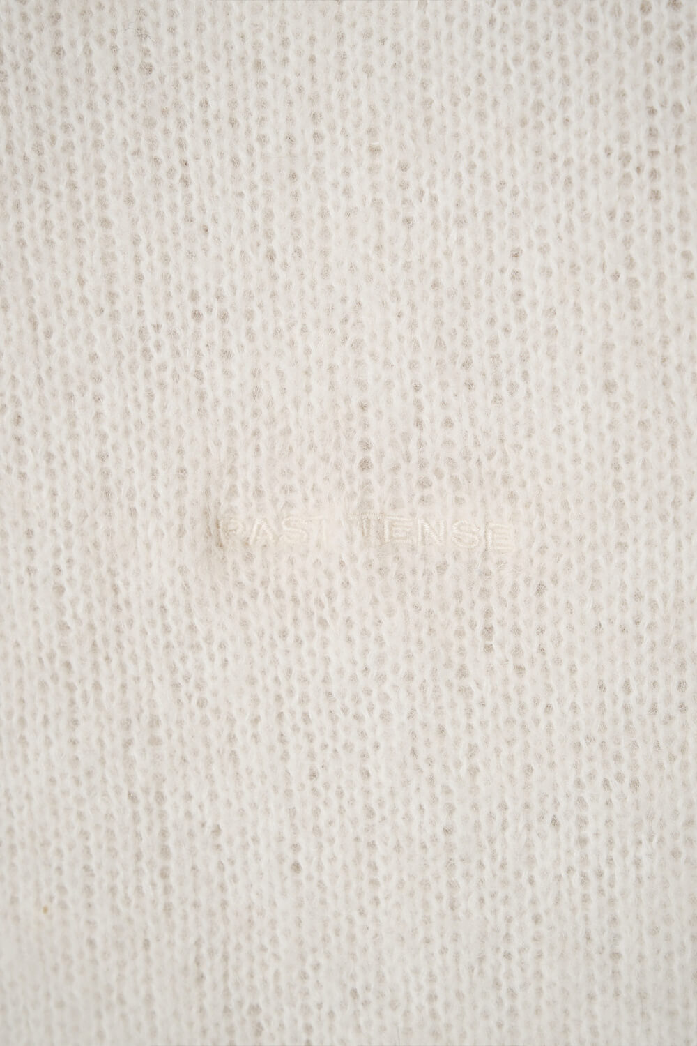 Italian Mohair Crewneck Knit Cream