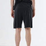 Italian Silk/Cotton Shorts Charcoal