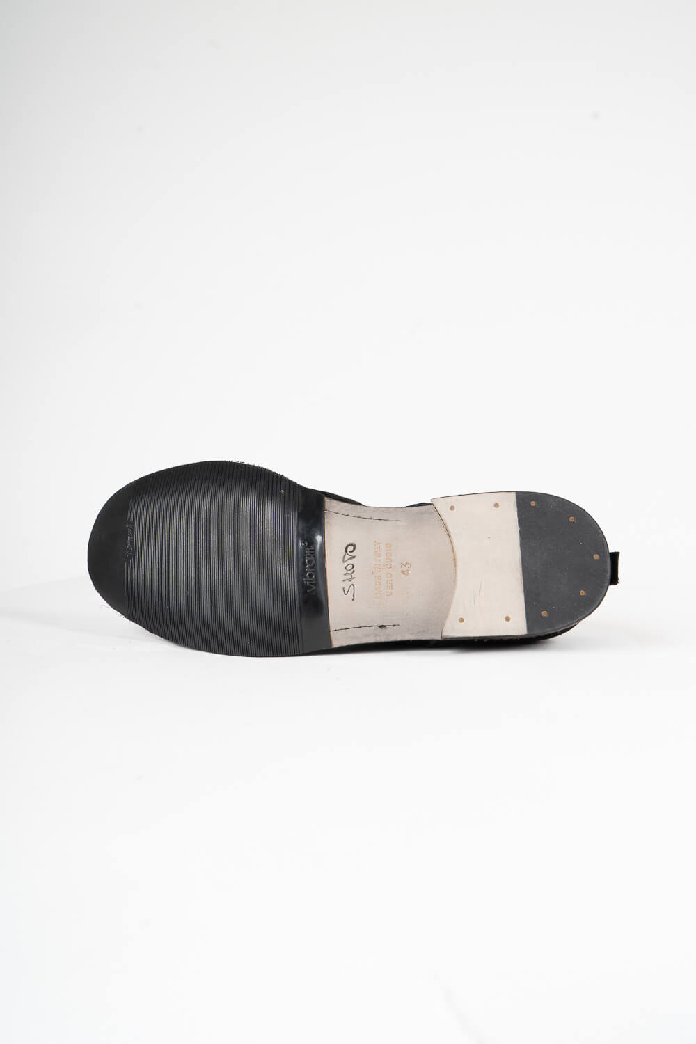 Italian Calf Leather Crease Effect Boot Dark Beige