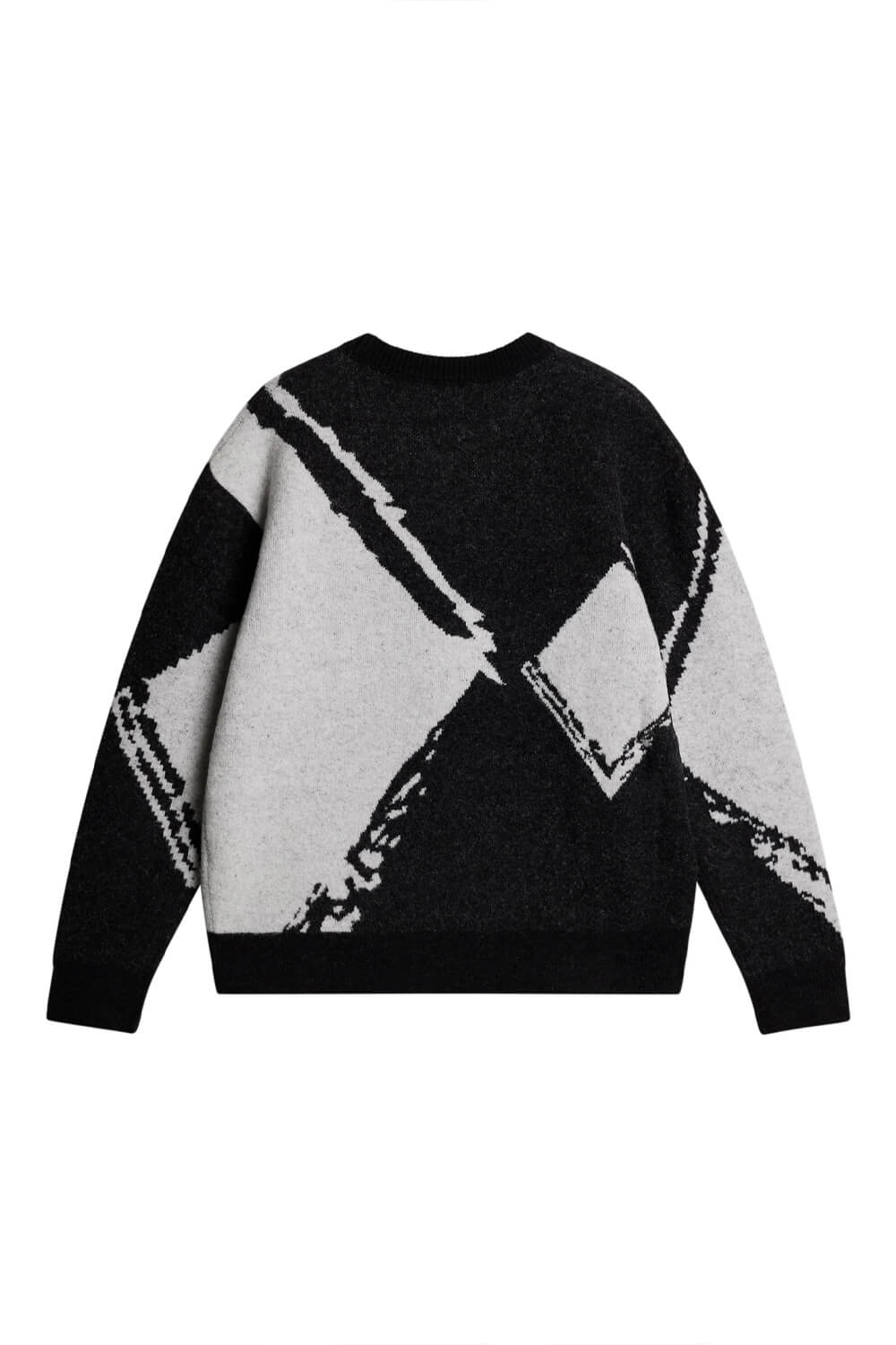 Jaxton Knitted Sweater Black/Grey