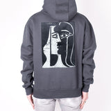 Kiss Picasso Hoodie Charcoal