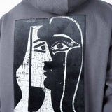 Kiss Picasso Hoodie Charcoal