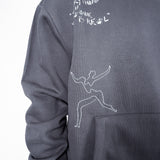 Kiss Picasso Hoodie Charcoal