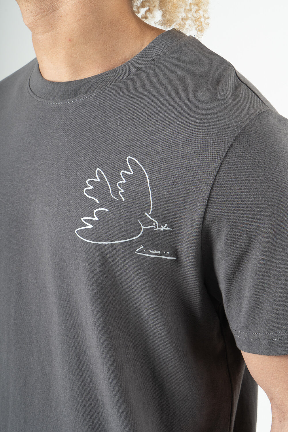Kiss Picasso T-Shirt Grey