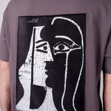 Kiss Picasso T-Shirt Grey