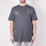 Kiss Picasso T-Shirt Grey