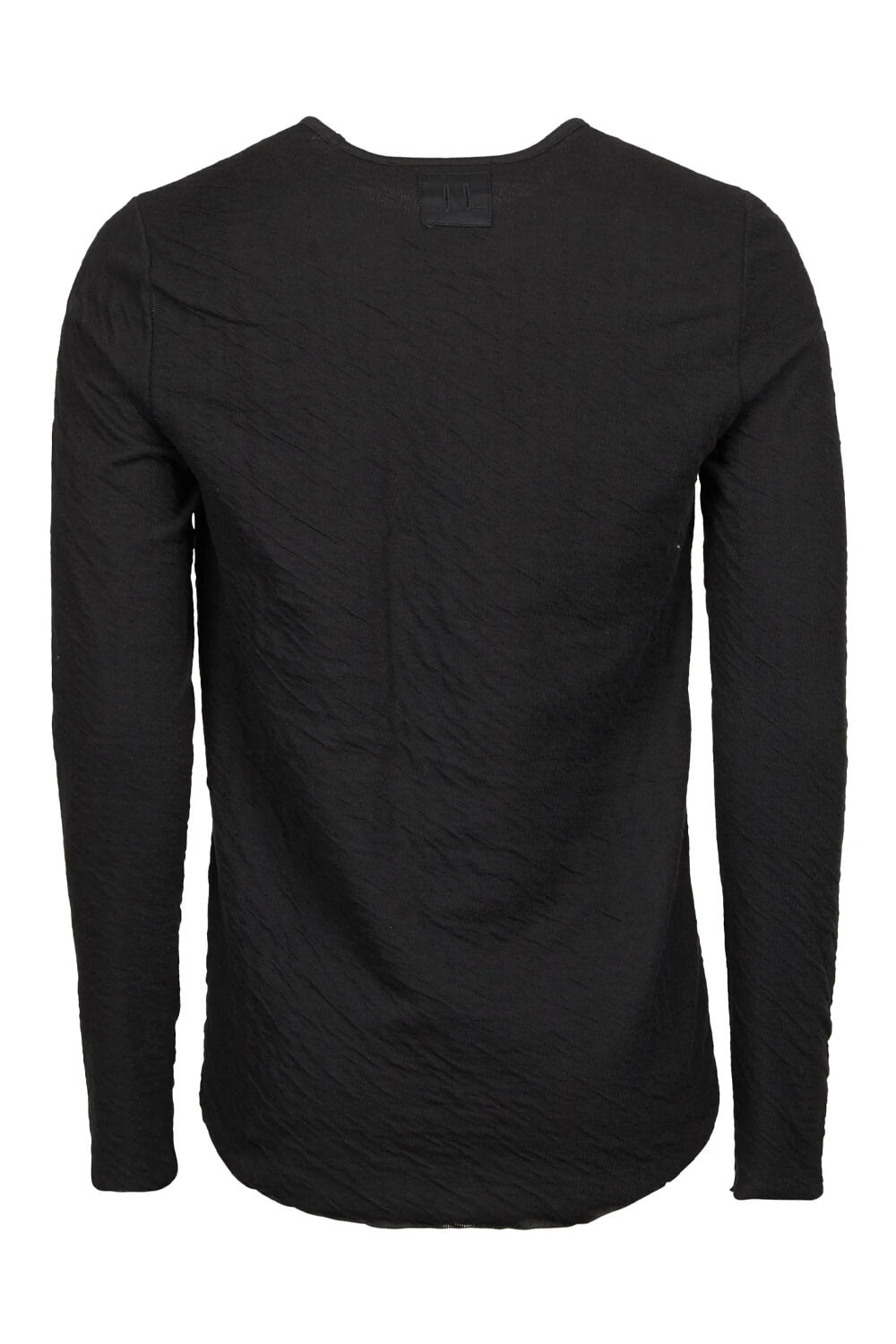 L/S Raw Edge T-Shirt Black