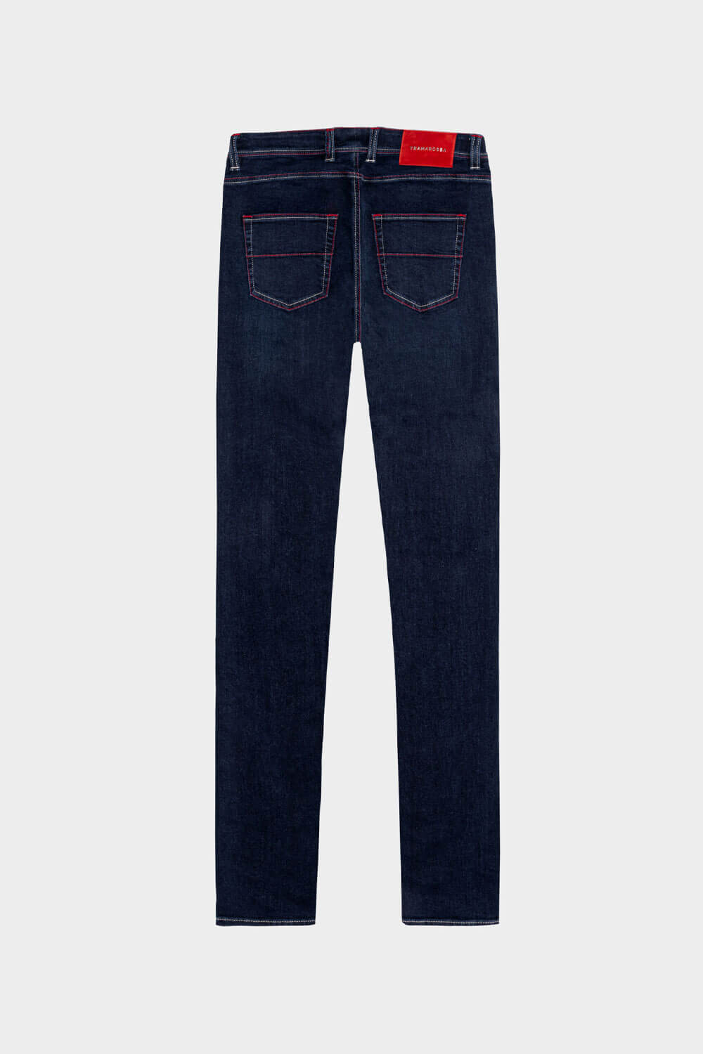 Leonardo Zip Stretch Jean Dark Blue