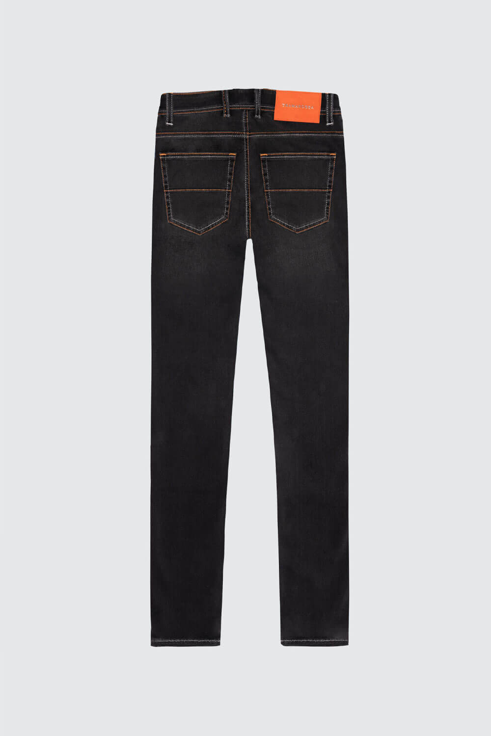 Michelangelo Zip Stretch Jean Washed Black