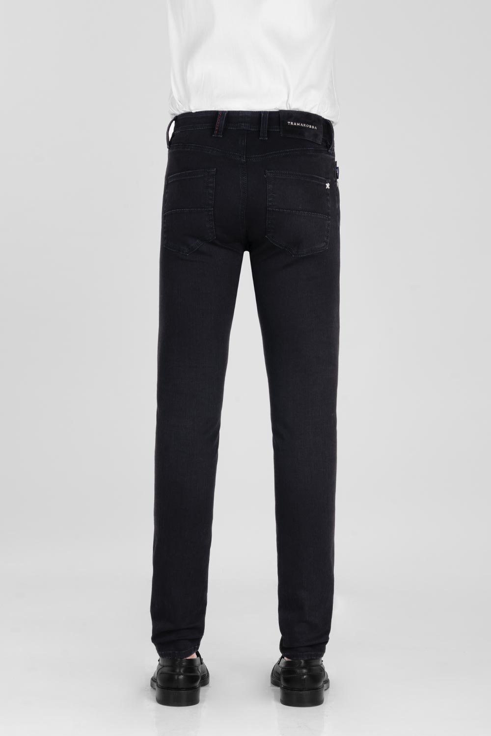 Leonardo Zip SS Jeans Black