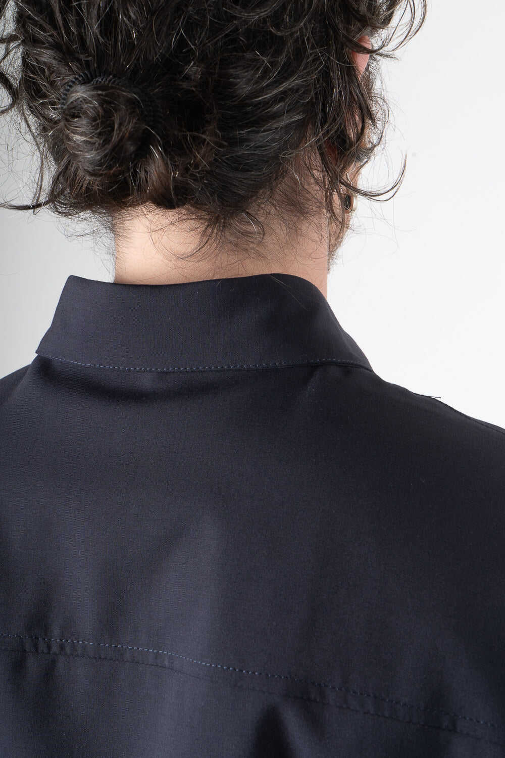 Leroy Pocket Detail Button-Up Shirt Navy