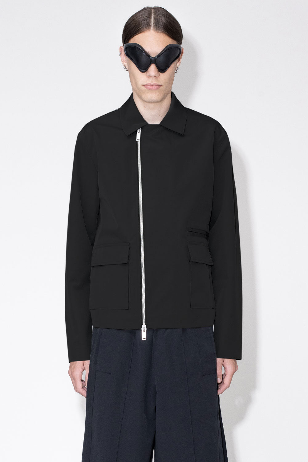 Light Weight Boxy Jacket Black