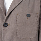 Washed Silk/Linen Jacket Grey