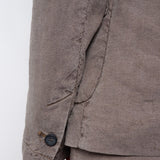 Washed Silk/Linen Jacket Grey